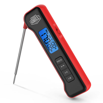 ABS Pocket Digital Instant Read Meat Grilling Thermometer